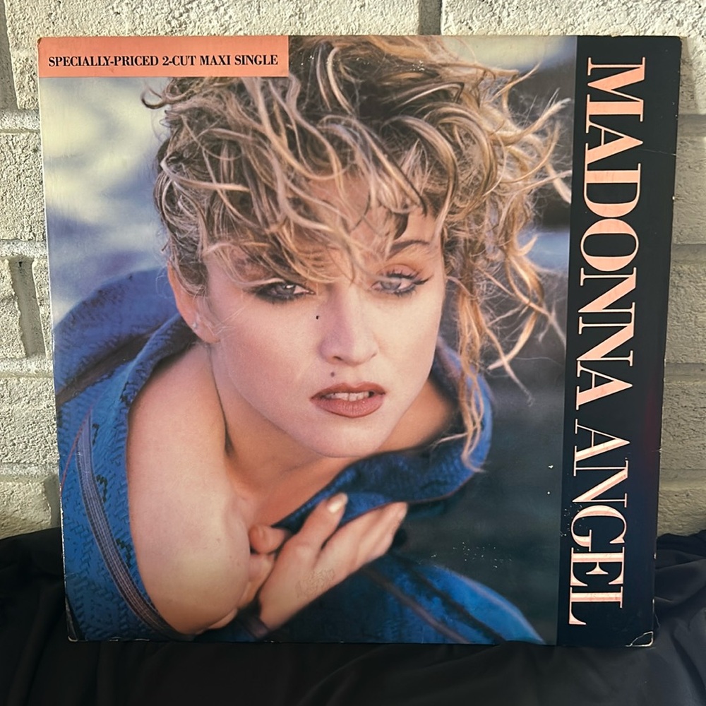 Madonna Angel 2 Cut Maxi Single Vinyl Album